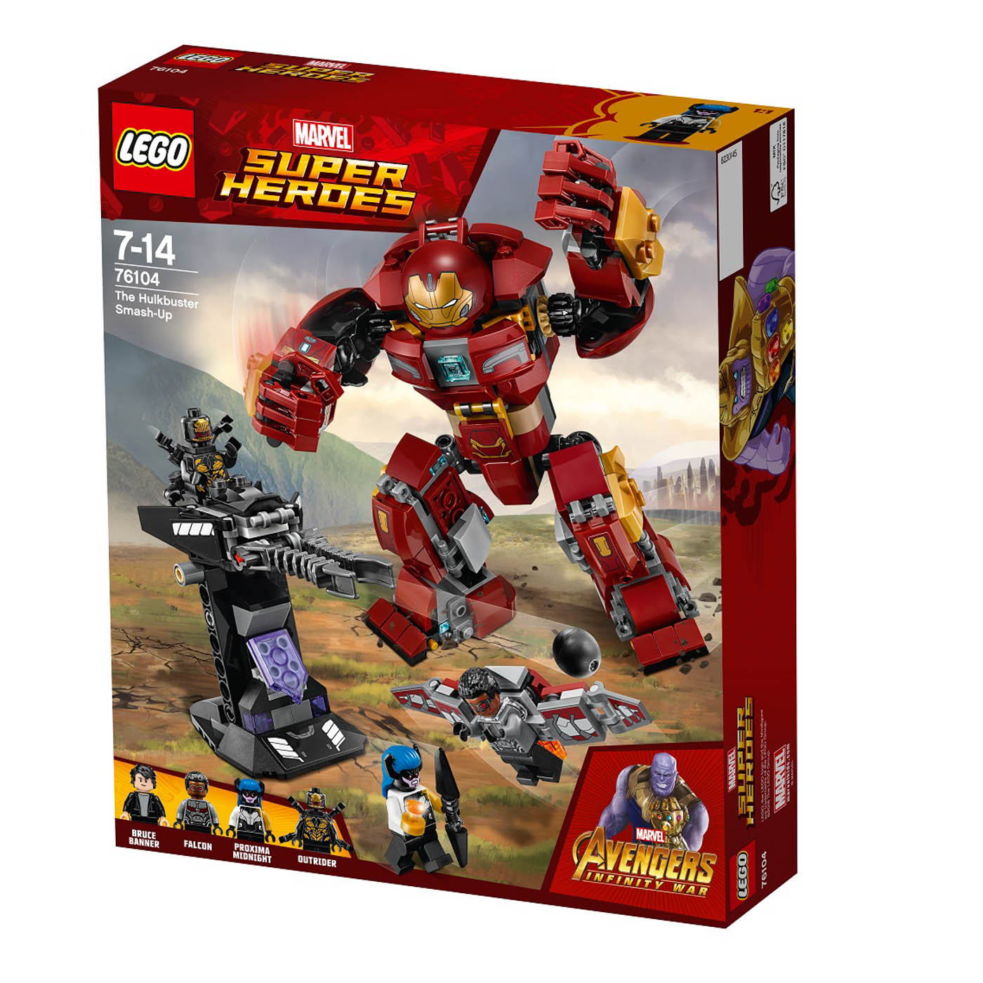 OVERPOWER PROXIMA MIDNIGHT. Lego Marvel Super Heroes Avengers Infinity War The Hulkbuster Smash-Up, P3099 at leading Toy Stores, Lego certified stores, and Hobbes and Landes. Photo courtesy of The Walt Disney Company (Philippines), Inc. 