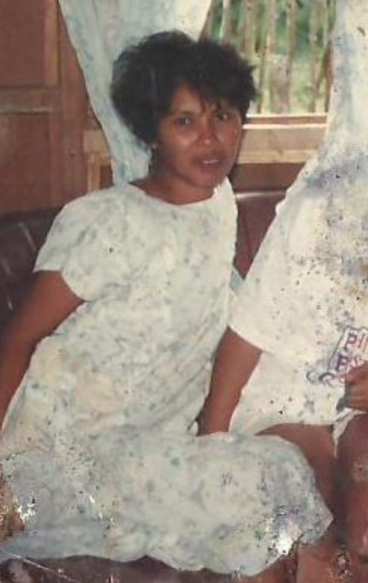 DEVOTED MOTHER. The author's mother, Milagros Rosales Mendiola, when she was in her 30s