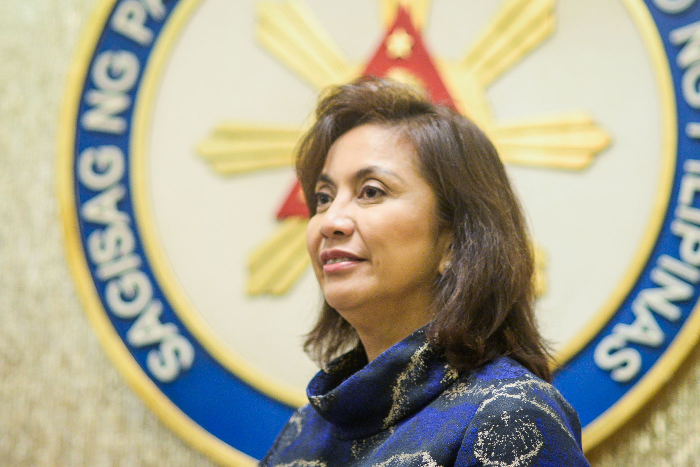 BIKOY COMPLAINT. Vice President Leni Robredo says the inciting to sedition complaint against her over the Bikoy videos is another tactic to remove her from office. File photo by the Office of the Vice President 