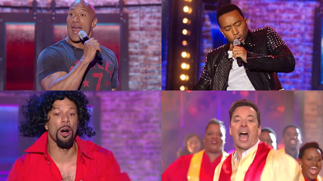 Screengrabs from YouTube/John Legend photo from Twitter/@SpikeLSB 