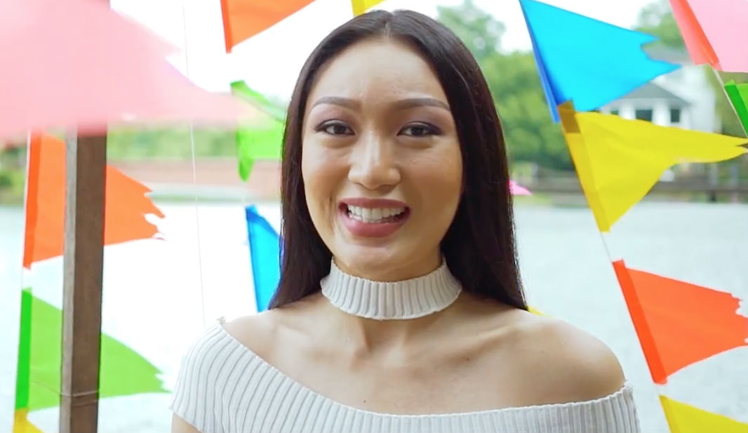 WOMAN OF THE EARTH. Miss Philippines Earth 2017 Karen Ibasco talks about her advocacy for conservation of energy in her eco video. Screengrab from YouTube/Miss Earth  