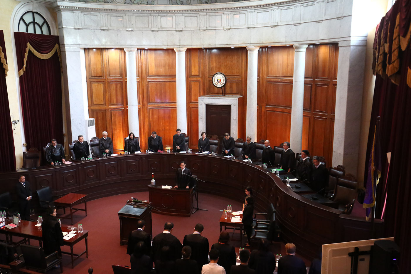 NO FULL SALNs. The Supreme Court is sticking to a policy of releasing only summaries of justices' Statements of Assets, Liabilities and Net Worth (SALN). File photo by Ben Nabong/Rappler 