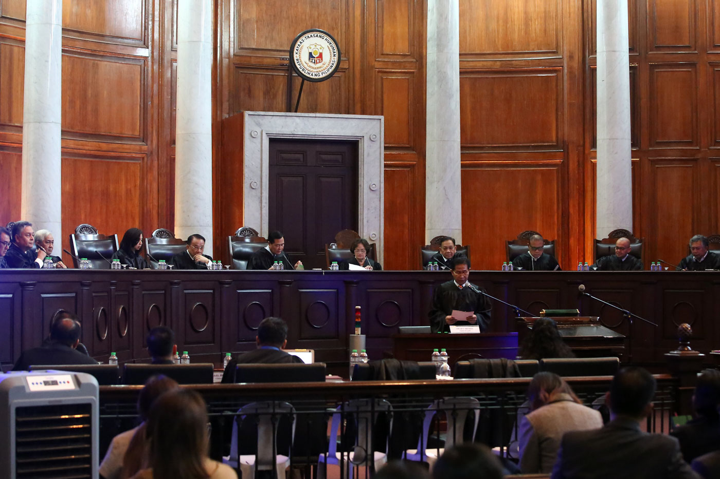 EN BANC. The Supreme Court usually meets en banc Tuesdays of every week. File photo by Ben Nabong/Rappler 