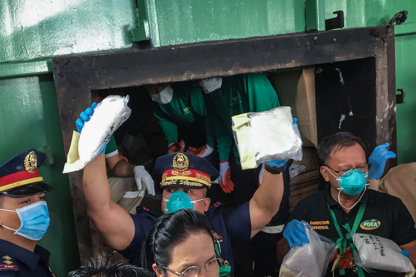 WHY BLAME US? PNP Director General Ronald dela Rosa in Cavite. Photo ...