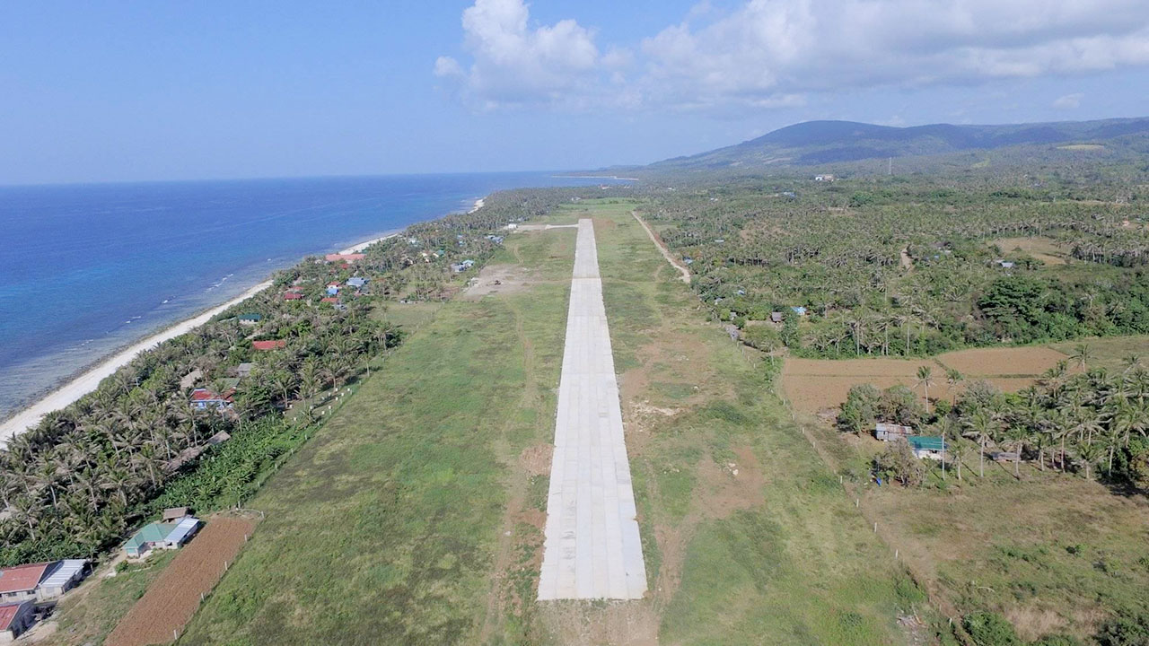 NEW. The new runway of the Calayan Island. Photo courtesy of Owen Benigno Mallabo  