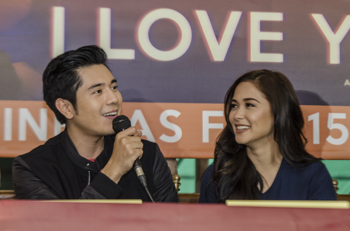 SAVEIDILY. Paulo Avelino and Maja Salvador express their disappointment over the news that their movie 'I'm Drunk, I Love You' is being pulled out of many cinemas. Photo by Rob Reyes/Rappler 