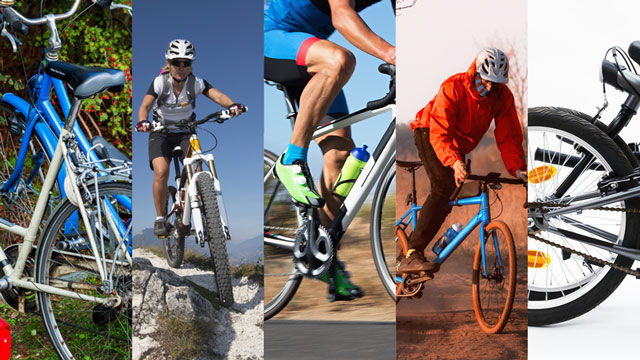 CHOOSE YOUR BIKE. Here are the basic options you can choose from. Shutterstock Image 