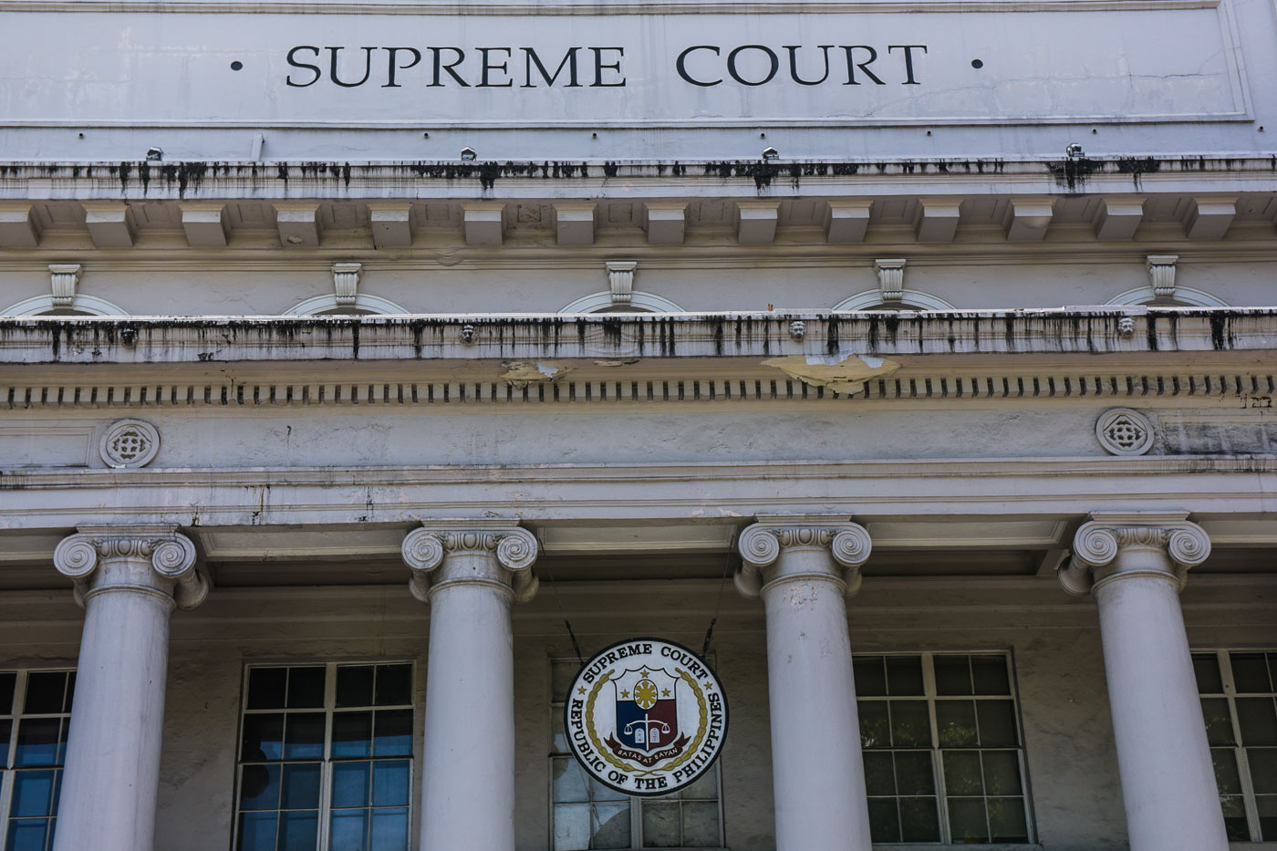 ORAL ARGUMENTS. The Supreme Court of the Philippines will hear in oral arguments on August 7, 2018, petitions questioning President Rodrigo Duterte's withdrawal of the Philippines from the International Criminal Court. Photo by LeAnne Jazul/Rappler 