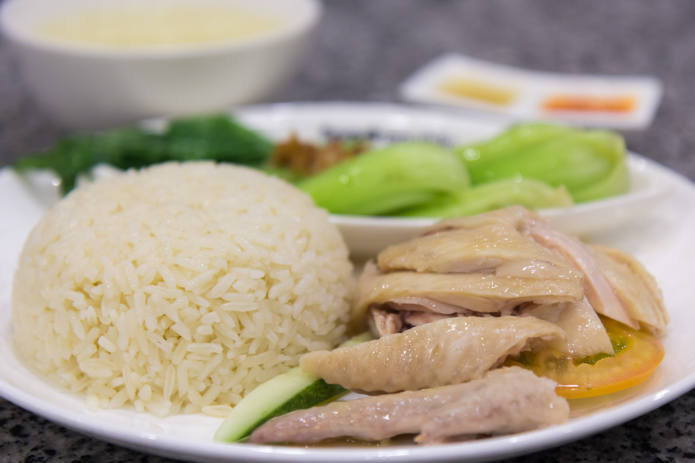 HAINANESE CHICKEN RICE. Photo from Shutterstock 