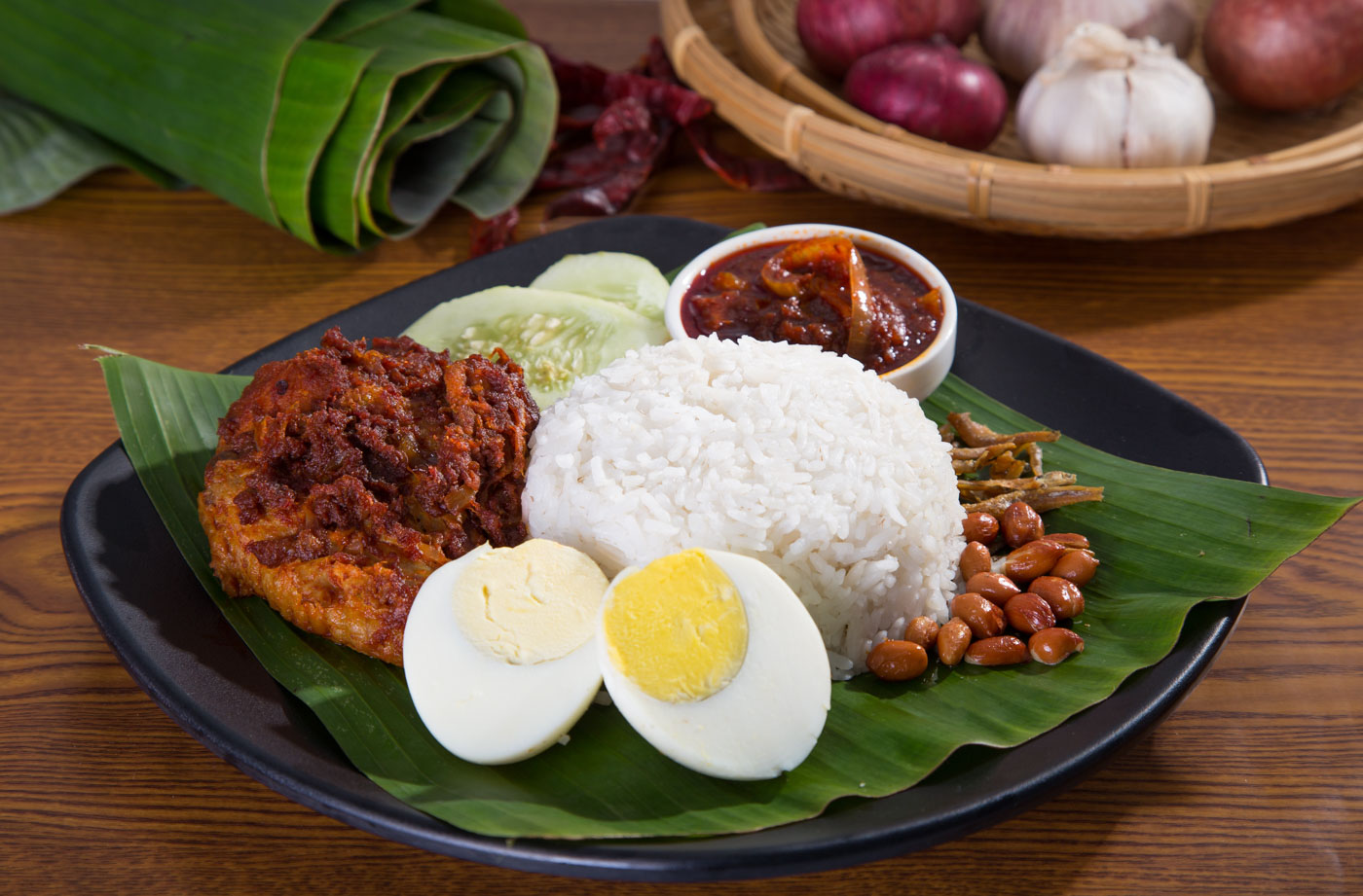 NASI LEMAK. Photo from Shutterstock 