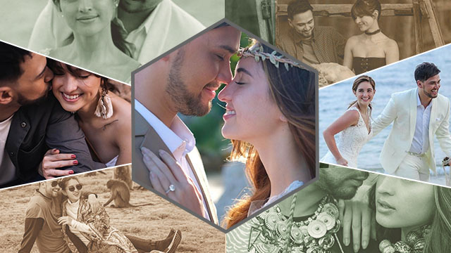 AROUND THE WORLD. Coleen Garcia and Billy Crawford's prenups have been photographed in 3 locations. Photos from Instagram/@niceprintphoto/@mymetrophoto 