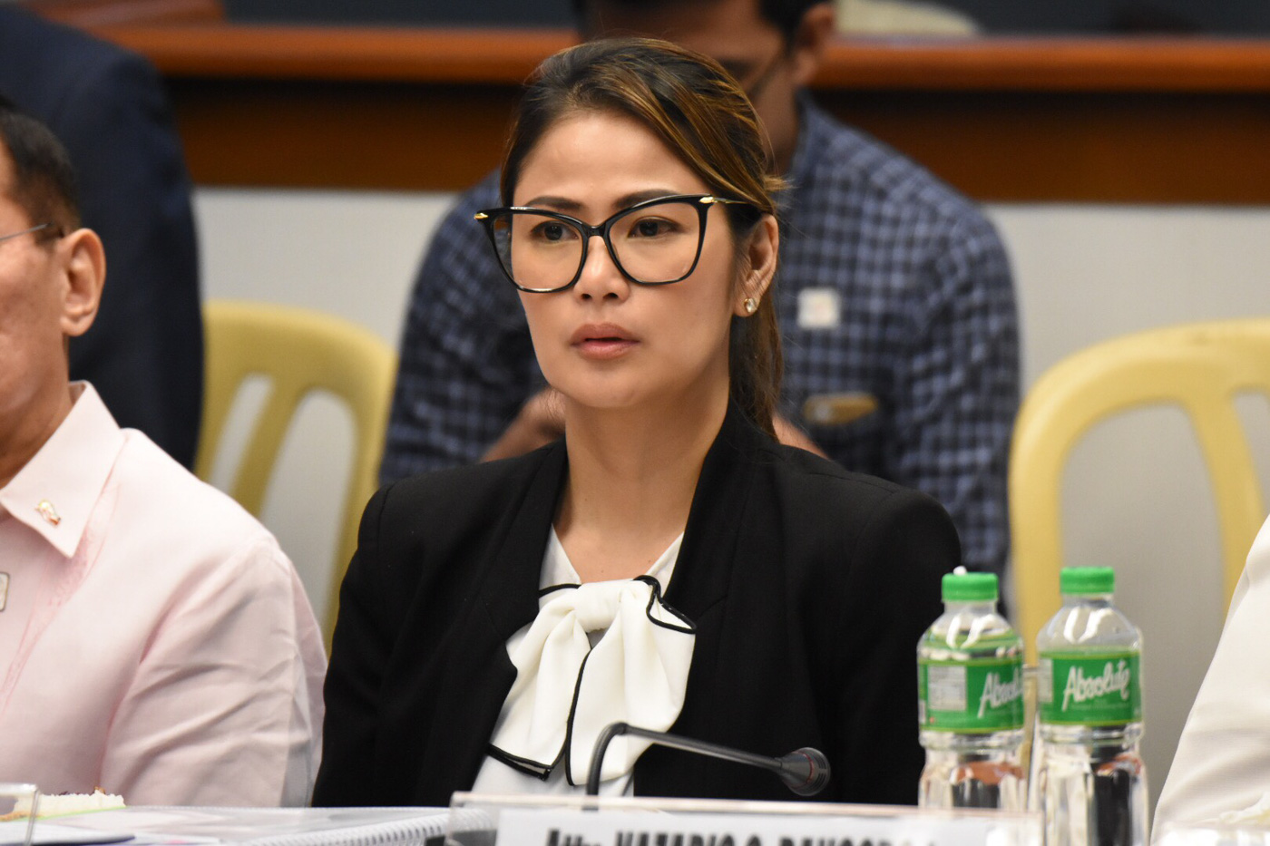 SACKED. Food and Drug Adminisration chief Nela Charade Puno attends the Senate hearing on the Dengvaxia controversy in February 2018. Photo by Angie de Silva/Rappler 