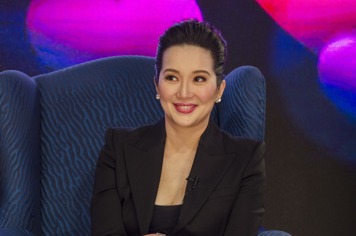 KRIS AQUINO. The celebrity, shown here at a press conference for her film 'I Love You Hater' answers random questions from her followers in an Instagram thread. File photo by Rob Reyes/ Rappler 