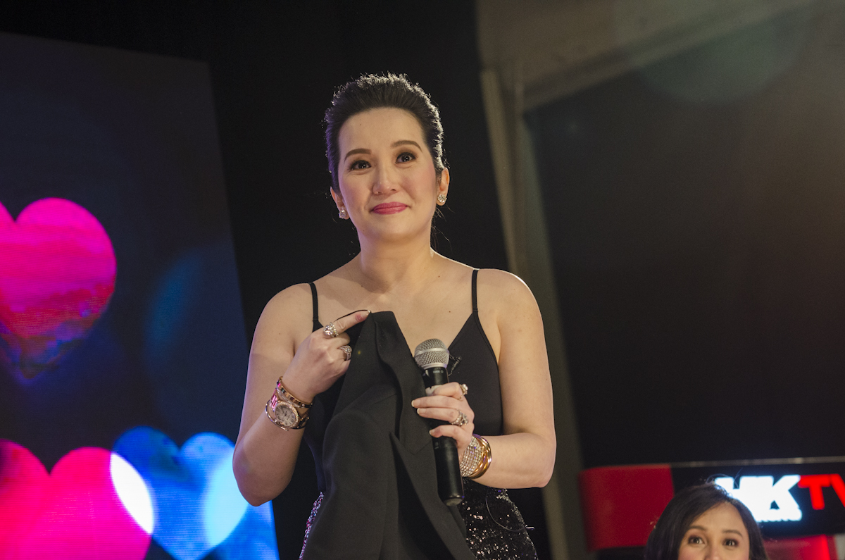 KRIS AQUINO. The media mogul, pictured here at the 'I Love You Hater' press conference in June, files a complaint against former business manager Nicko Falcis. File photo by Rob Reyes/Rappler 