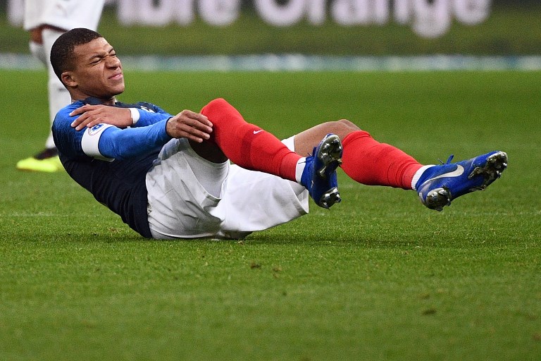 Mbappe, Neymar Injured In International Friendlies