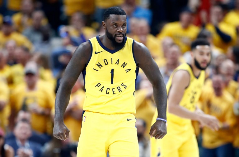 FOES TURNED TEAMMATES. Lance Stephenson and LeBron James had engaged in many heated arguments on court.  File photo by Andy Lyons/Getty Images/AFP   