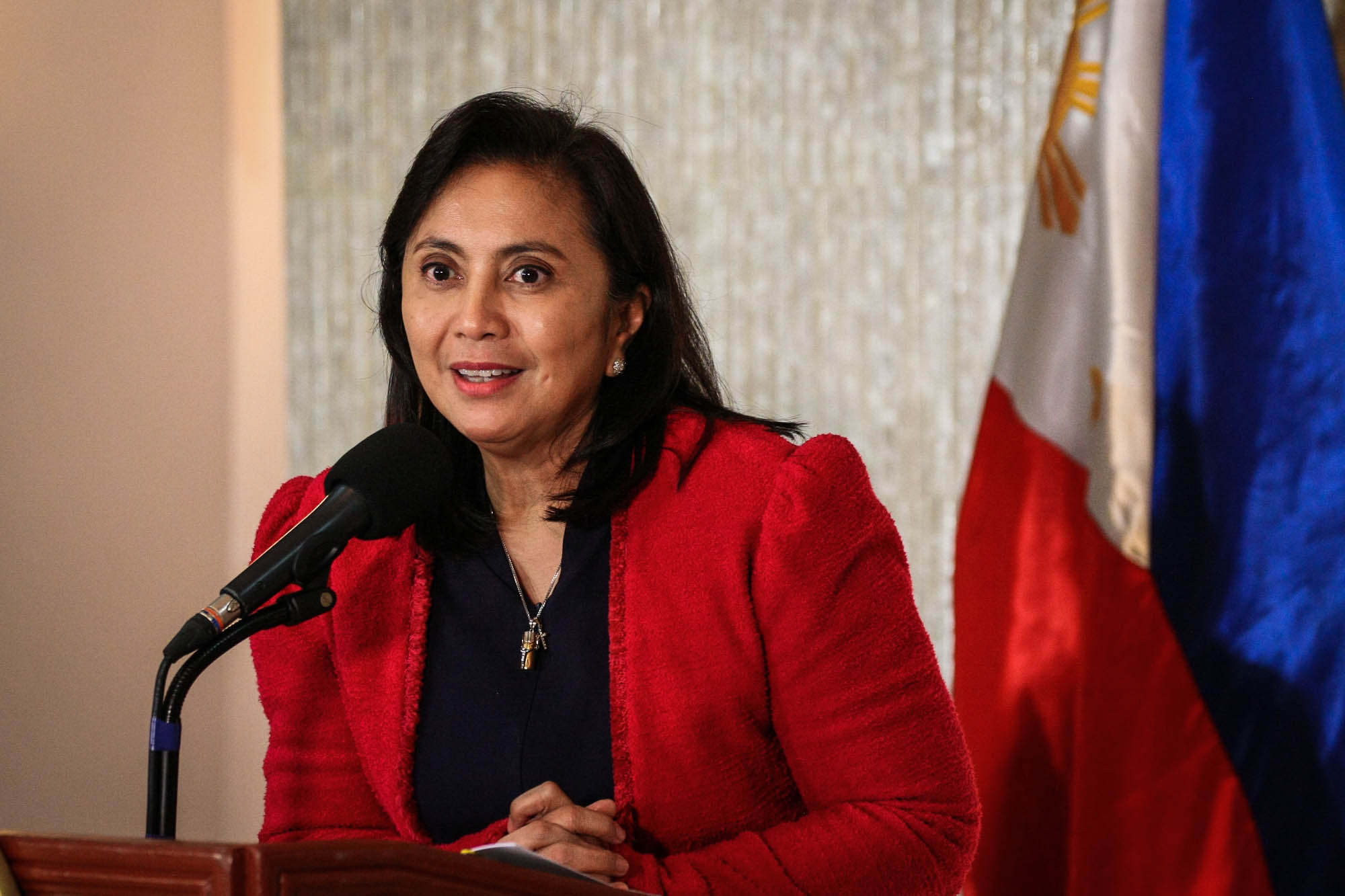 DRUG CZAR? Vice President Leni Robredo's spokesperson responds to criticism from Philippine Drug Enforcement Agency chief Aaron Aquino. File photo by Jire Carreon/Rappler 