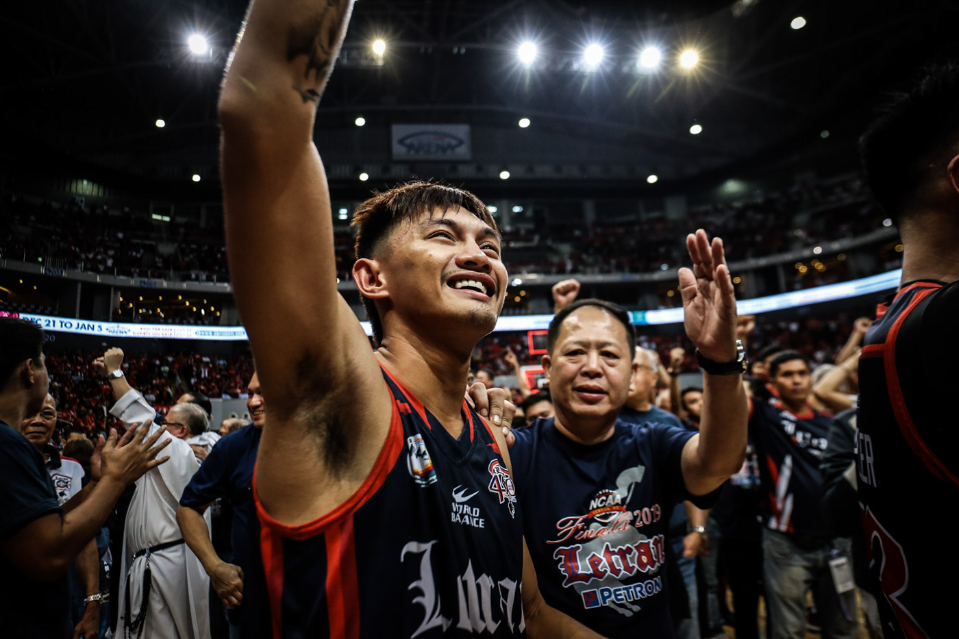 GAME CHANGER. Fran Yu silences doubters with a Finals MVP plum and a championship. Photo by Josh Albelda/Rappler 