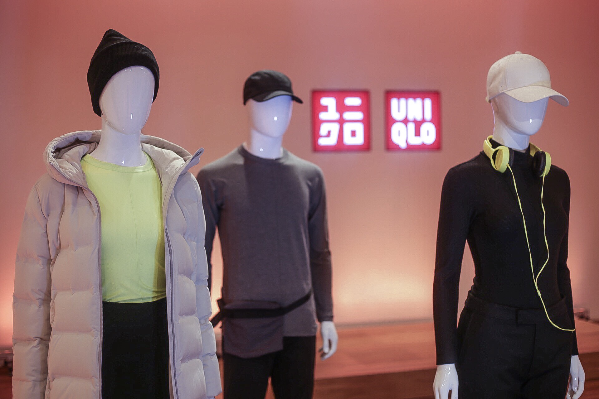 UNIQLO X ALEXANDER WANG. The New York-based designer collaborates with the Japanese retail giant on an innerwear line in its propietary Heattech fabric. Photo by Paolo Abad/Rappler 