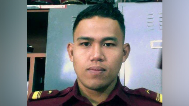 SAF TRAINEE. Police Inspector Richardson Urmatan belongs to the PNP Academy Lakandula Class of 2015. Photo from Urmatan's Facebook page   