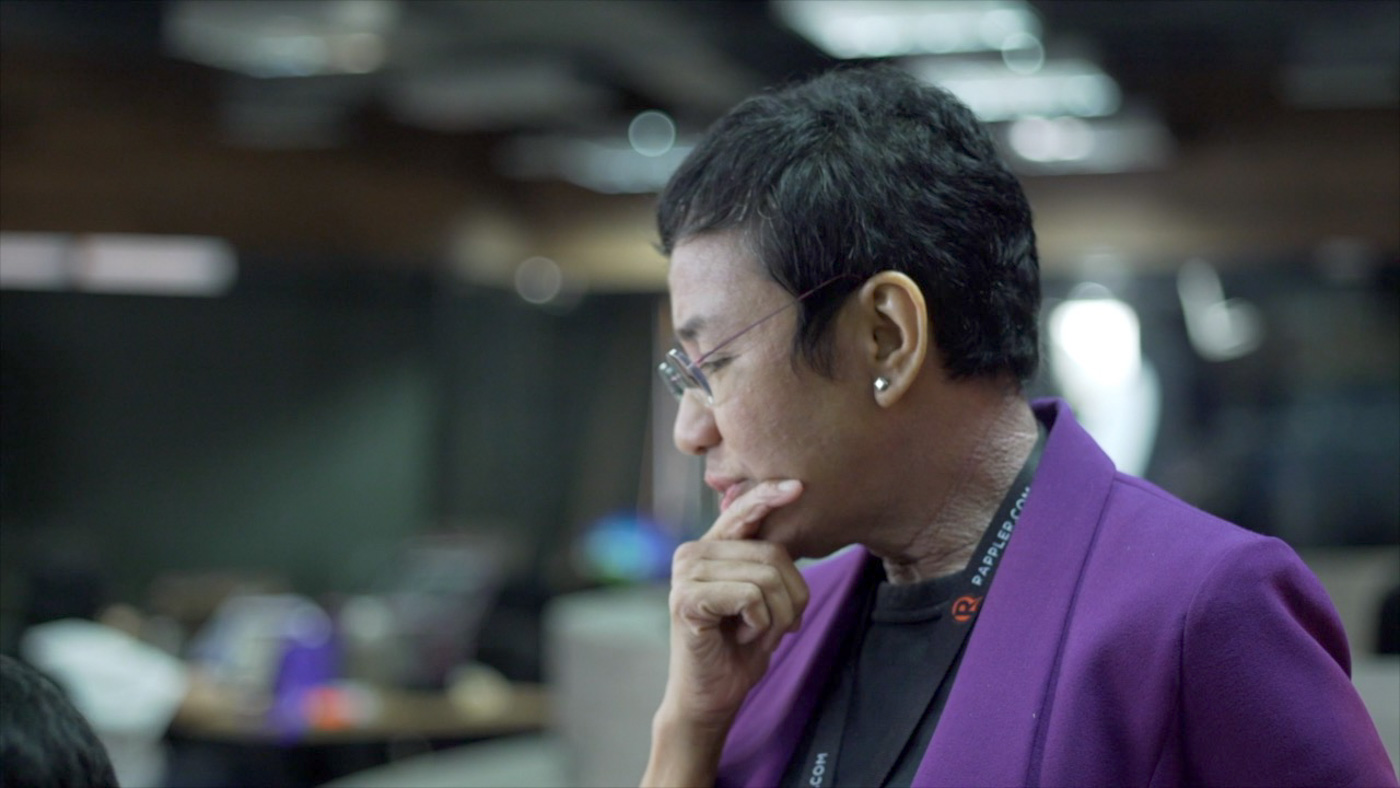 'LEGAL HARASSMENT.' Groups slam the latest tax cases filed against Rappler Holdings Corporation and Maria Ressa. Screenshot from Rappler video. 