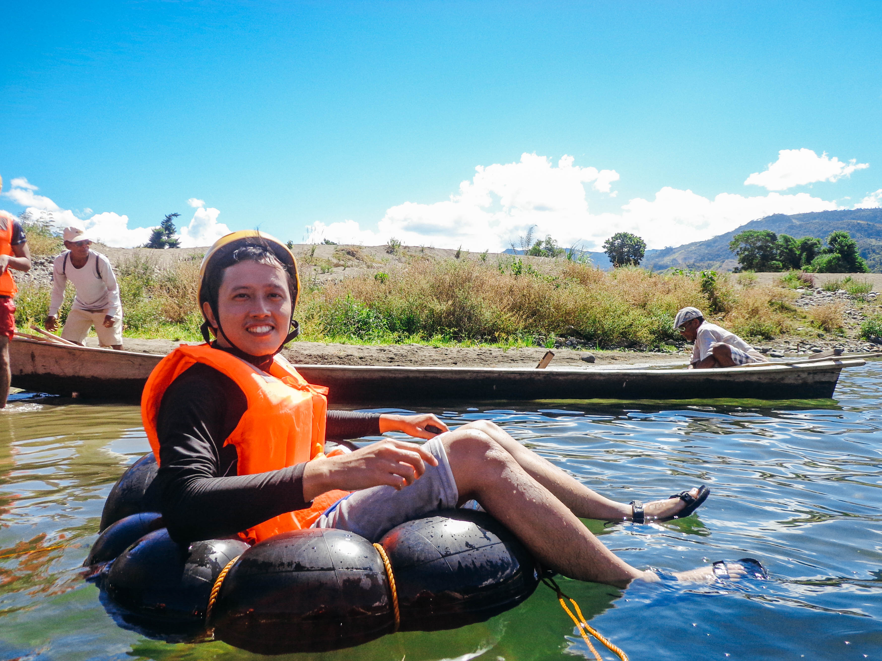 TUBING. One of the things you can do in the province is tube down a river. Photo by Joshua Berida 