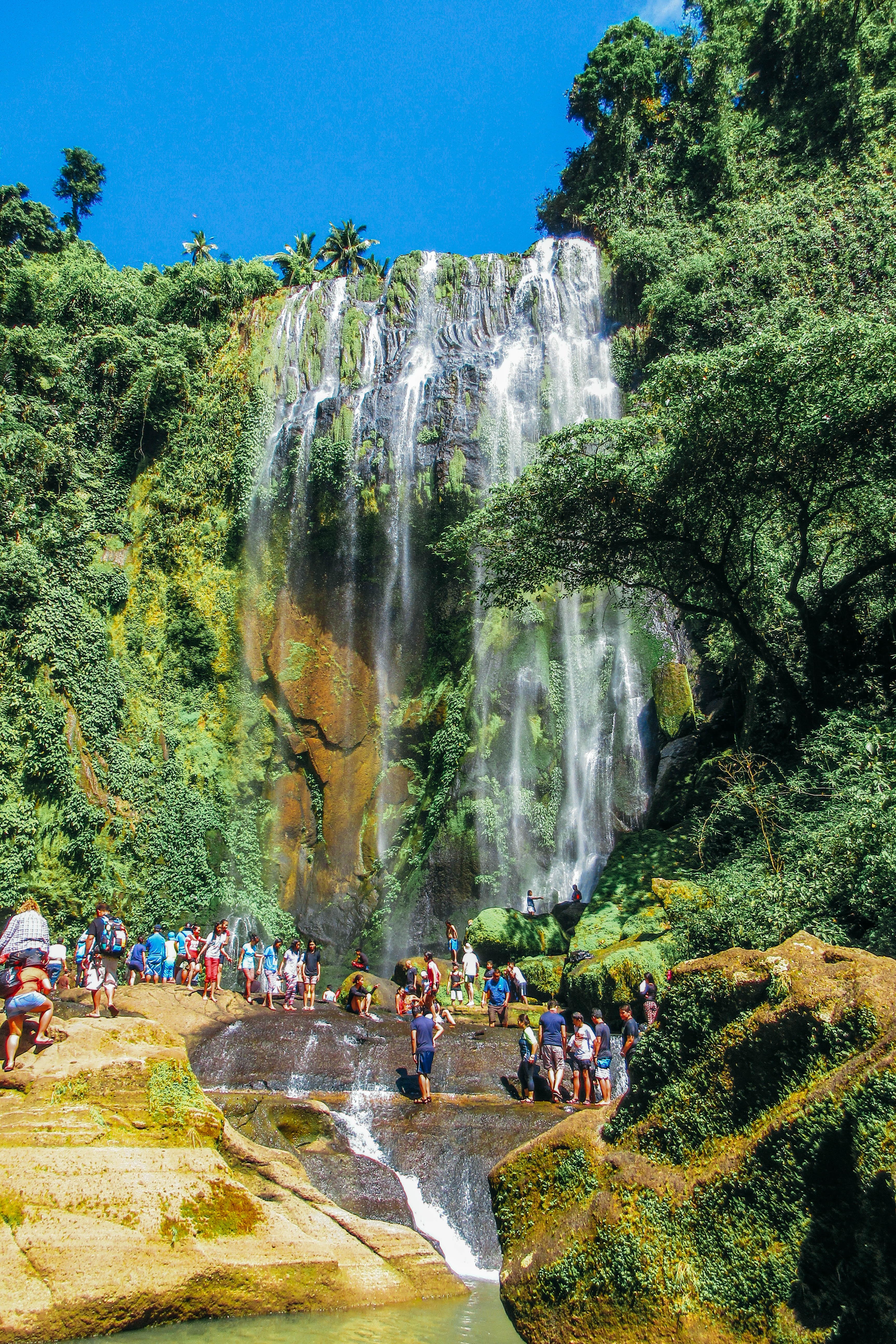 MAJESTIC. Despite the crowds, Hulugan Falls will elicit awe from visitors. Photo by Joshua Berida  