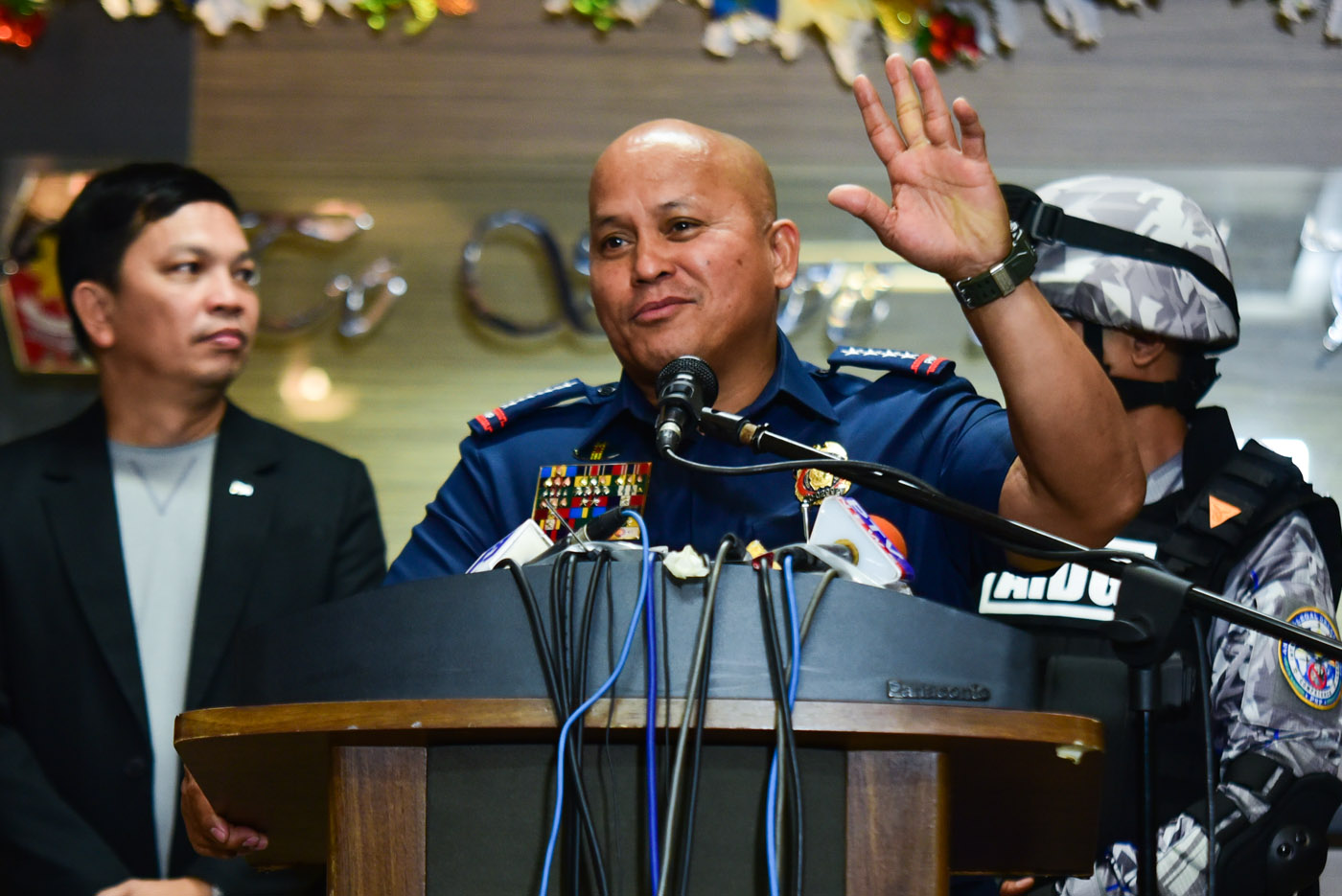 BATO'S GOODBYE. Ronald dela Rosa is set to give his last goodbyes as Philippine National Police chief this week. File photo by Alecs Ongcal/Rappler 