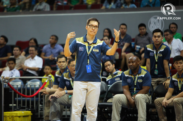 CONCENTRATED. Eric Altamirano remains focused on his Bulldogs whenever they play. Photo by Josh Albelda/Rappler