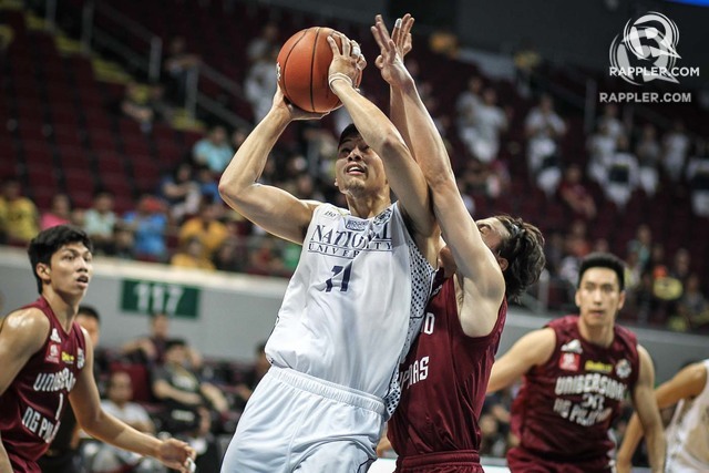 ANOTHER ONE. NU wins its second straight game on Saturday against UP. Photo by Josh Albelda/Rappler