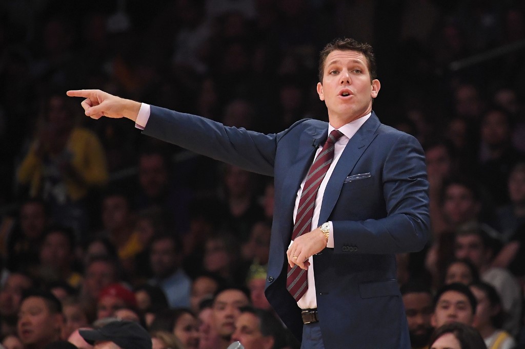 CASE DROPPED. Luke Walton was accused of sexual assault by Kelli Tennant in 2014. File photo by Harry How/Getty Images/AFP  