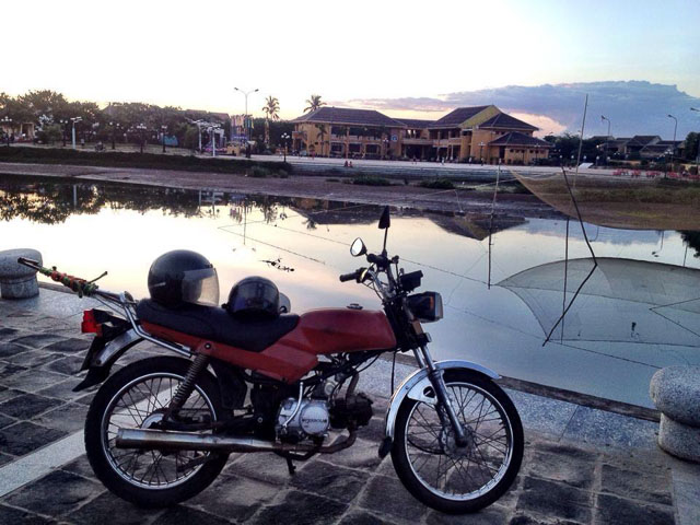 BUDDY. The motorbike names Phoenix, which I rode all over Vietnam covering more than 4000km 