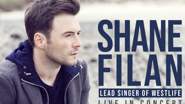 MANILA CONCERT. Shane Filan is coming back to the Philippines for a concert. 