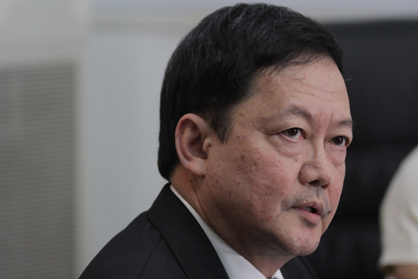 JOINT INQUIRY. Justice Secretary Menardo Guevarra proposes a joint inquiry with China to investigate the sinking of a Philippine boat in Recto Bank. Photo by Ben Nabong/Rappler  