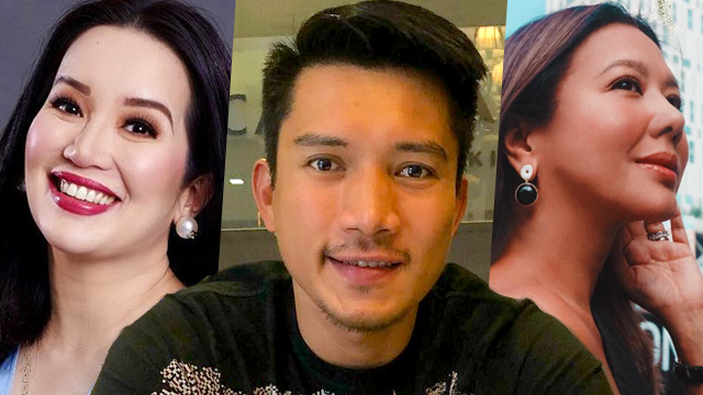 'ENOUGH.' Kris Aquino turns to social media once again, hitting former co-host Korina Sanchez (right) over a feature on ex-husband James Yap (center). Photos from Kris, James, and Korina's Instagram accounts  
