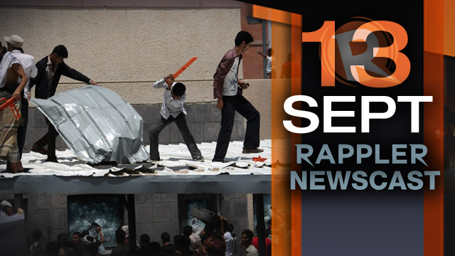Rappler Newscast | September 13, 2012