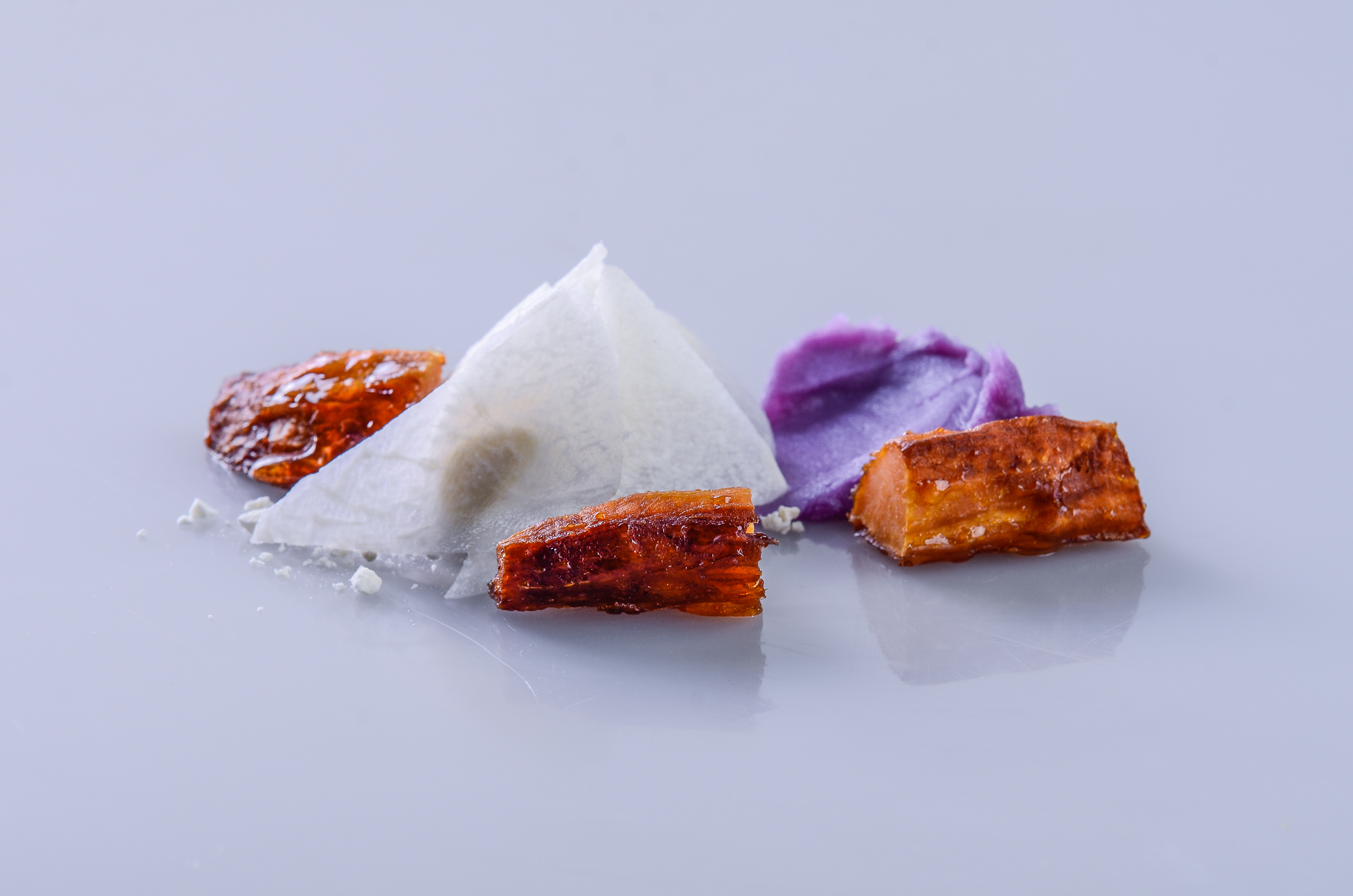 GALLERY VASK. Gallery Vask ranks 39th in the 2016 Asia's 50 Best Restaurants list. Pictured is their jicama, a dessert made of ube, camote, jicama, mango meringue, and cashew wine ice cream. Photo courtesy of Gallery Vask/Norman Lleses  