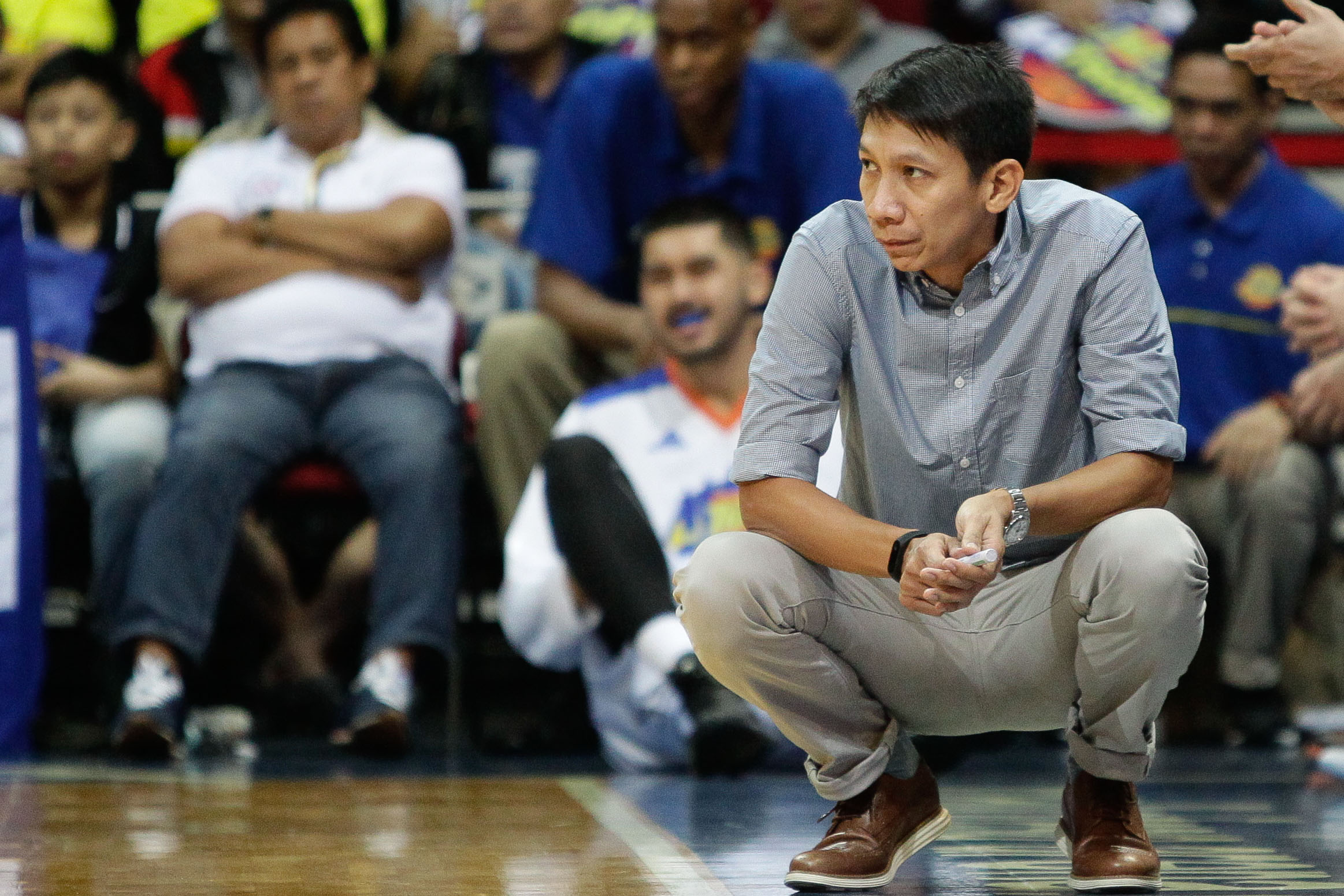 WELL-OFFICIATED. TNT coach Nash Racela comments on Game 6, saying it was a 'well-officiated' ballgame and that he will take this loss as a 'professional'. Photo by Czeasar Dancel/Rappler 