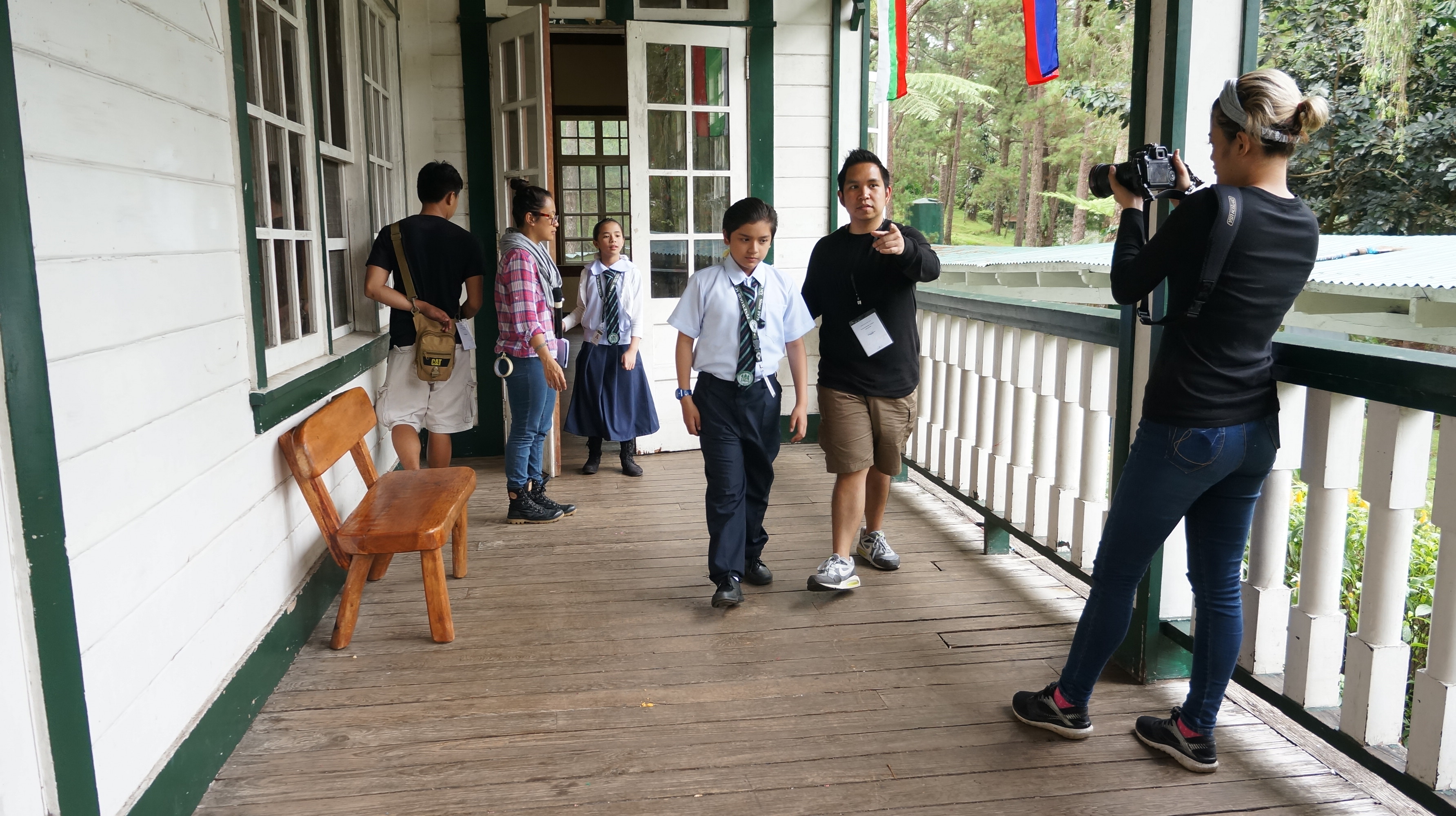 The film is shot in Baguio.  