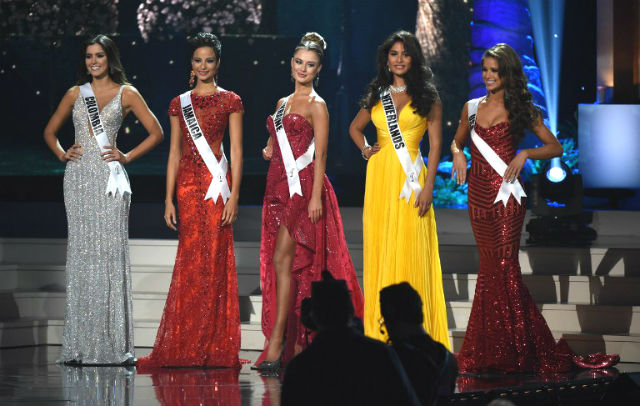 TOP 5. Ladies from Colombia, Jamaica, Ukraine, the Netherlands, and the USA. Photo by Timothy A. Clary/AFP 