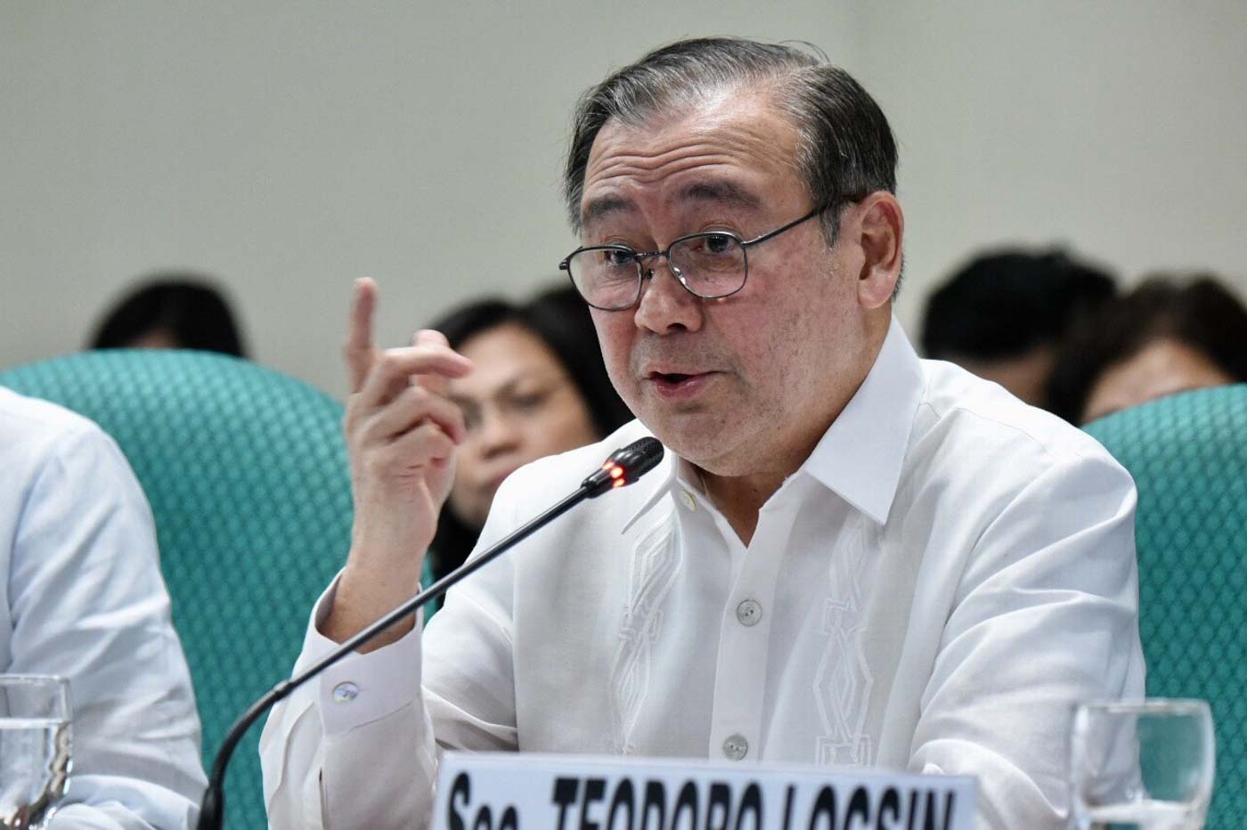 TOP DIPLOMAT. Foreign Secretary Teodoro Locsin Jr supports the move of President Rodrigo Duterte to consider scrapping the PH-US Visiting Forces Agreement. Photo by Angie de Silva/Rappler 