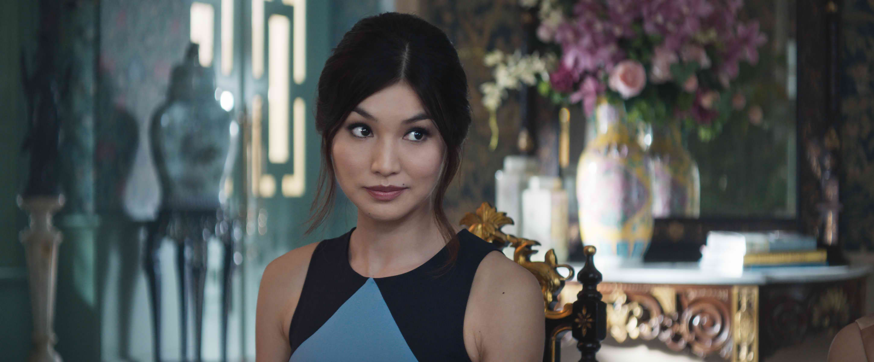STYLE ICON. Astrid Leong (Gemma Chan) is the woman everyone wants to be. Image courtesy of Warner Bros. Entertainment Inc. and RatPac-Dune Entertainment LLC 