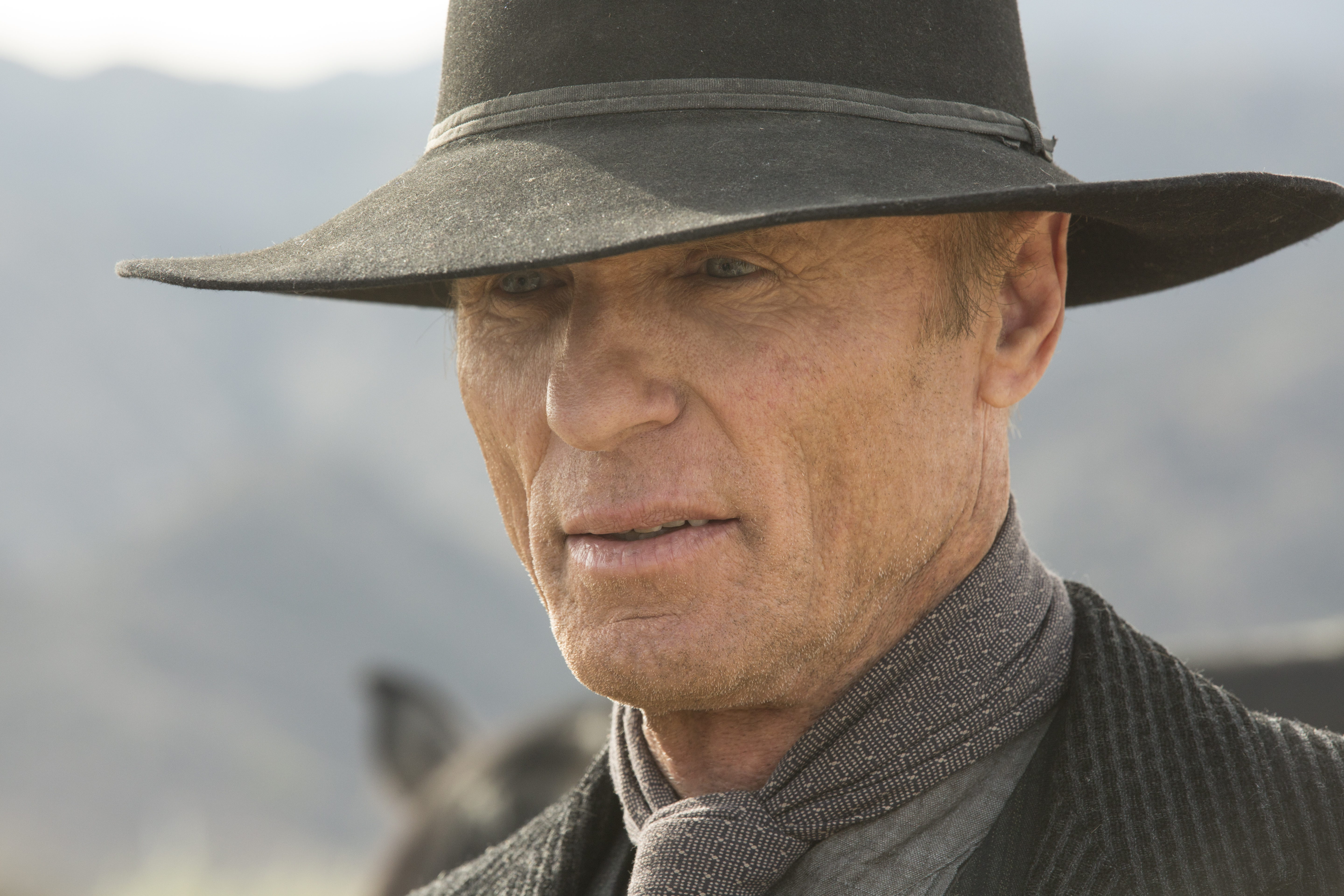 MAN IN BLACK. Ed Harris plays an older William, also known as 'The Man in Black.' Photo courtesy of HBO Asia 