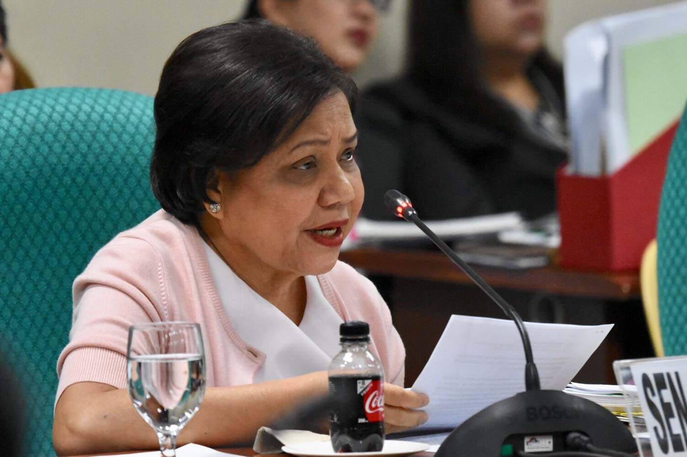 SENATE TOPNOTCHER. Senator Cynthia Villar spends more than P135 million for the recent senatorial polls. File photo by Angie de Silva/Rappler 