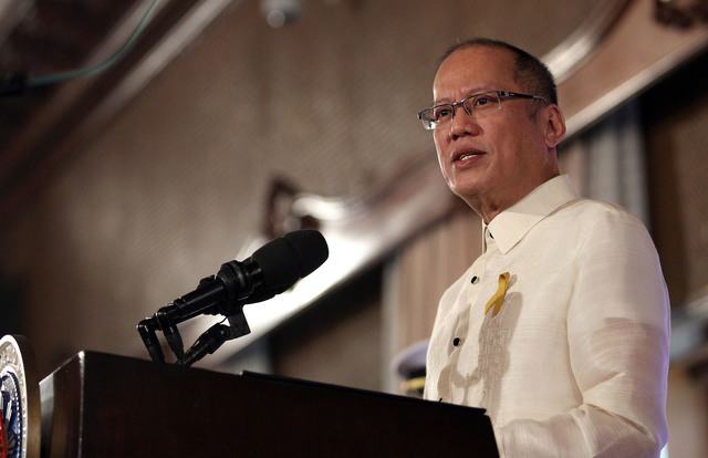 REMAIN  VIGILANT. President Benigno S. Aquino III urges Filipinos not to let their guard down following the terrorist attacks in Jakarta. File photo by Joseph Vidal/Malacañang Photo Bureau 