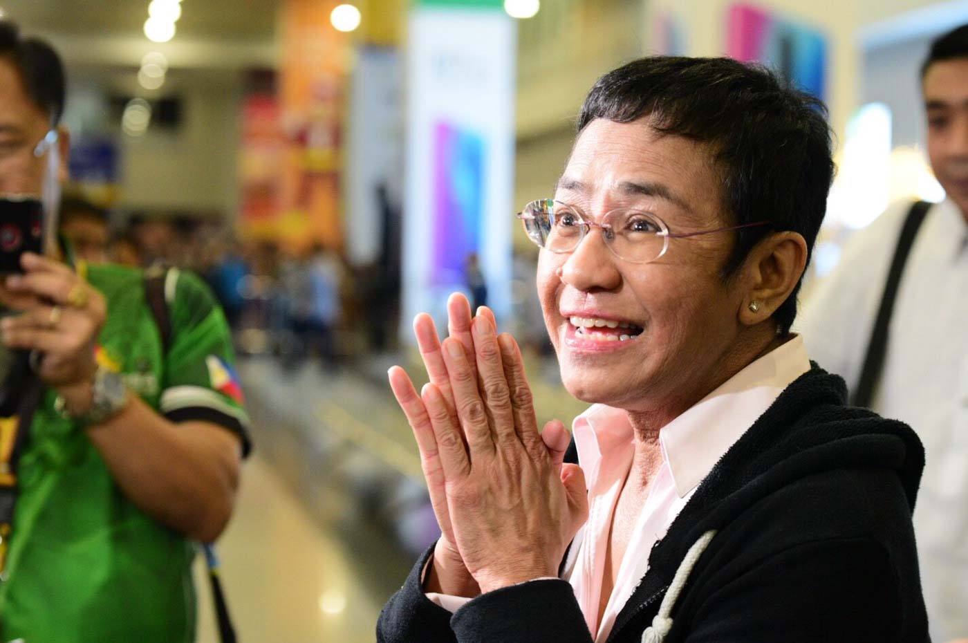TAXES. The Bureau of Internal Revenue includes Rappler among the top withholding agents, amid the tax cases hurled against it. In the photo is Rappler CEO Maria Ressa speaking to media on December 2, 2018. Photo by LeAnne Jazul/Rappler 