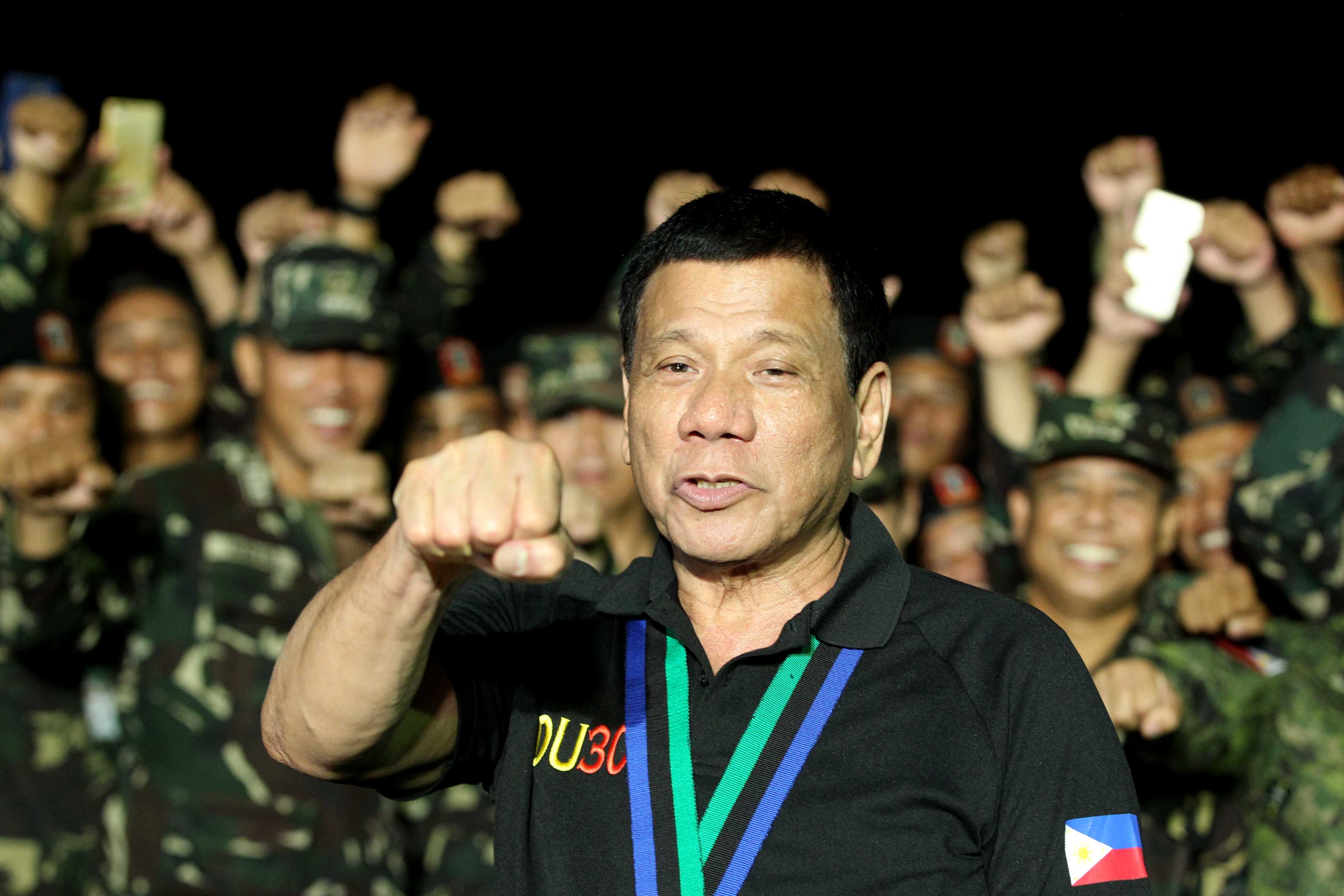 'PERSON OF THE YEAR'. President Rodrigo  Duterte's controversial drug war has made him the top choice of the Organized Crime and Corruption Reporting Project for 'Person of the Year.' Presidential Photo 