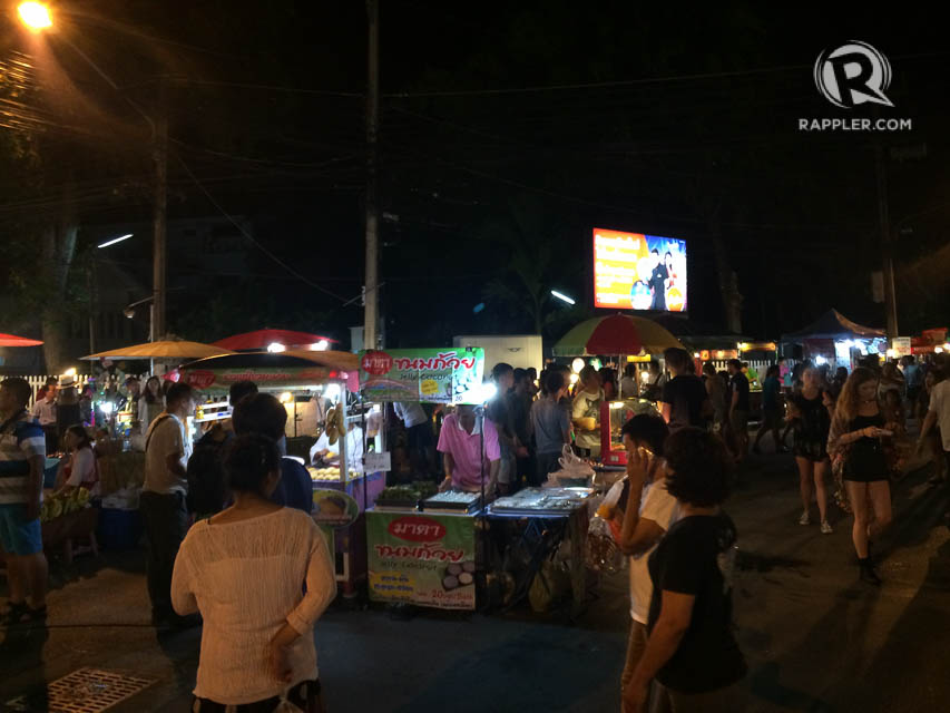 READY, SET, SHOP. Night market in Chiang Mai. Photo by Ina Sebastian  