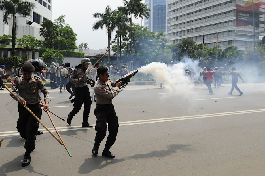 Foto Hari Ini: Kericuhan Di Demo Papua