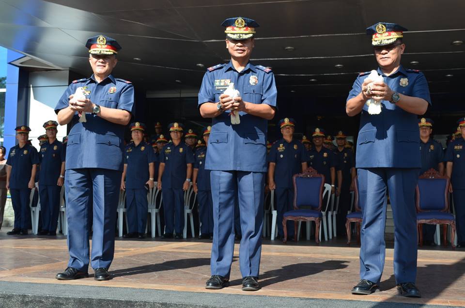 Director Danilo Constantino (center), currently the PNP's Chief of Directorial Staff. PNP PIO file photo 